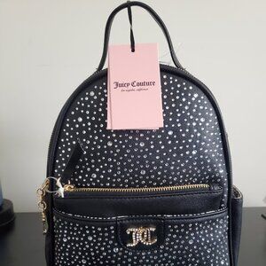 Brand NWT Juicy Couture Liquorice Dazzle Backpack
